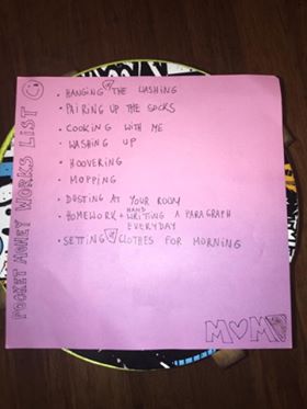 Pocket money and children